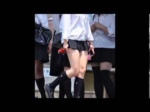 日本一スカートが短い女子高生！