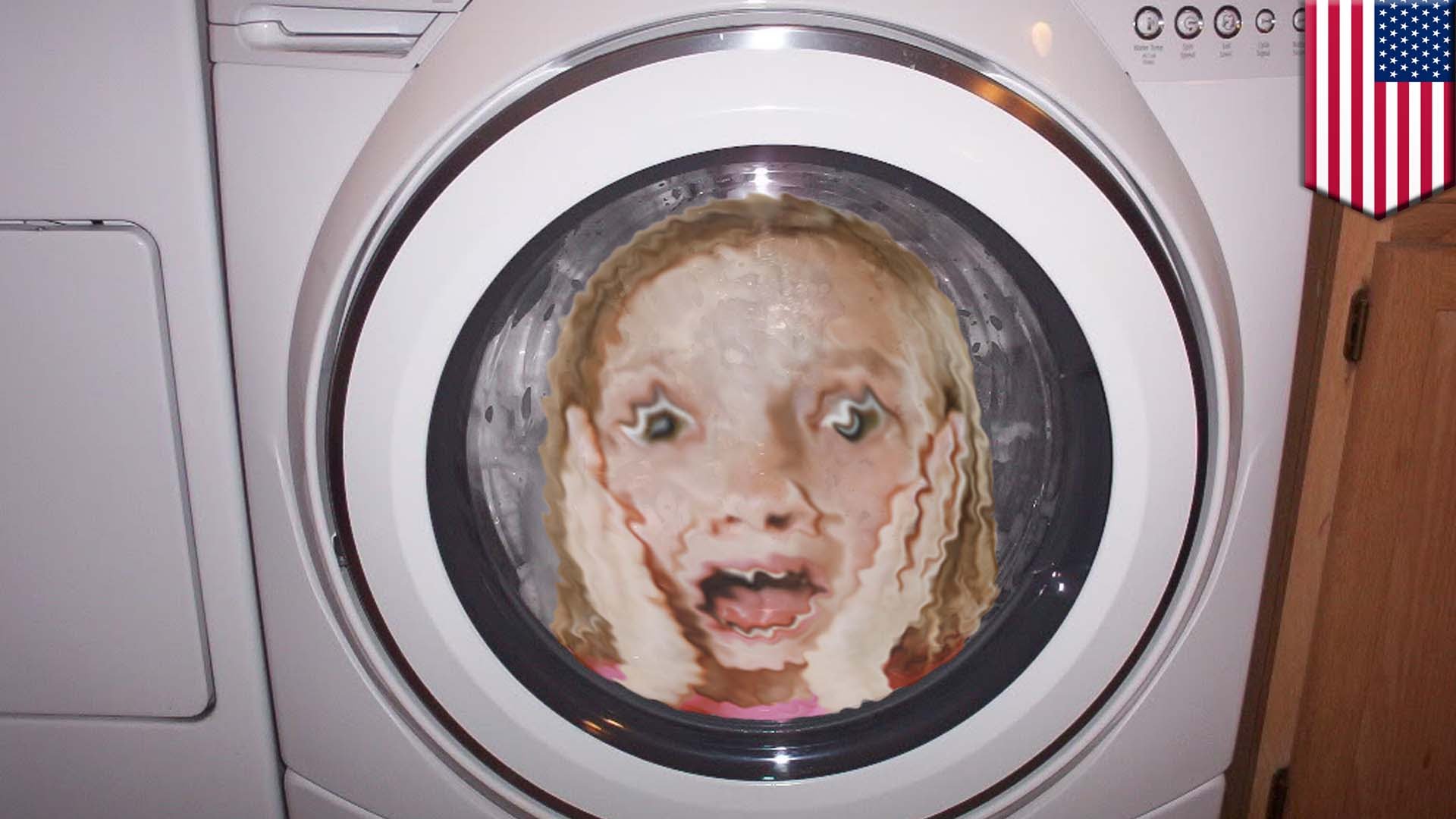 【危機一髪！】5歳女児が洗濯機で回され入院