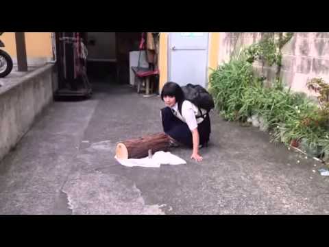 【忍者女子高生】日本の「忍者女子高生」のすご技動画！