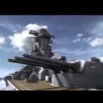 空母エンタープライズ（アメリカ） vs 戦艦武蔵（日本）
