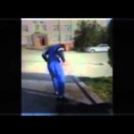 【閲覧注意】焼身自殺の男性を映した動画